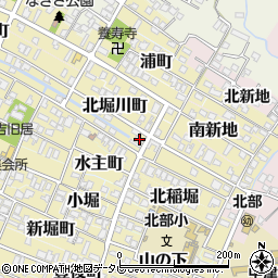 大分県中津市398周辺の地図