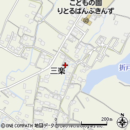 福岡県豊前市三楽79周辺の地図