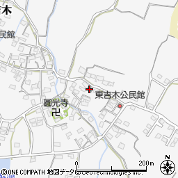 福岡県豊前市吉木704周辺の地図