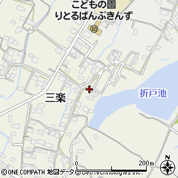 福岡県豊前市三楽209周辺の地図