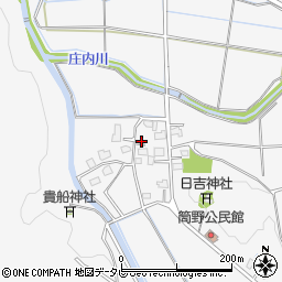 福岡県飯塚市筒野450周辺の地図