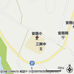 白浜町立安居小学校周辺の地図