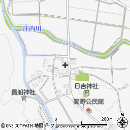 福岡県飯塚市筒野448周辺の地図