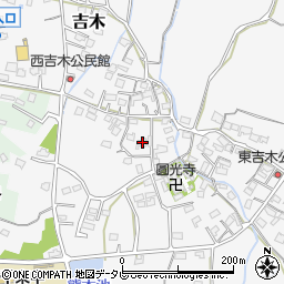 福岡県豊前市吉木668周辺の地図