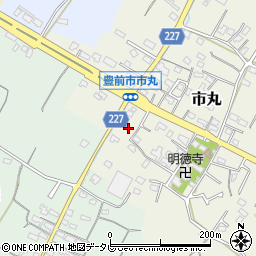 福岡県豊前市市丸249周辺の地図