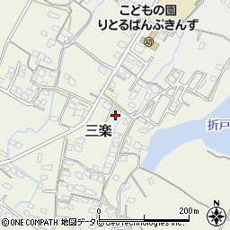 福岡県豊前市三楽79-4周辺の地図