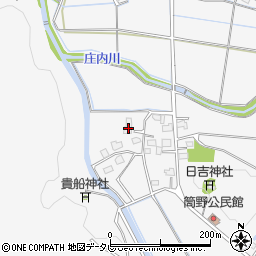 福岡県飯塚市筒野484周辺の地図