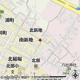 大分県中津市207周辺の地図