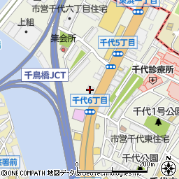 日本小型船舶検査機構福岡支部周辺の地図