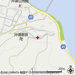 愛媛県大洲市長浜町沖浦1967-1周辺の地図