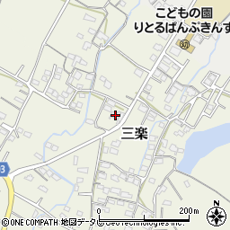 福岡県豊前市三楽62周辺の地図