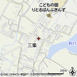 福岡県豊前市三楽163周辺の地図