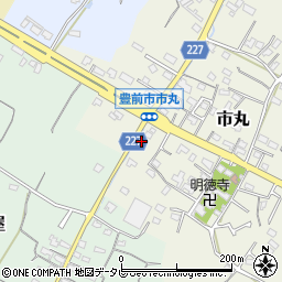 福岡県豊前市市丸252周辺の地図
