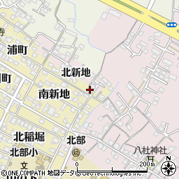 大分県中津市196周辺の地図