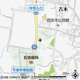 福岡県豊前市吉木1147-1周辺の地図
