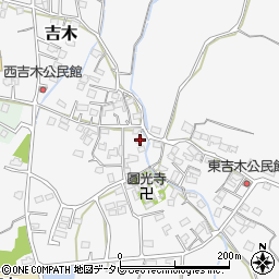 福岡県豊前市吉木672-1周辺の地図