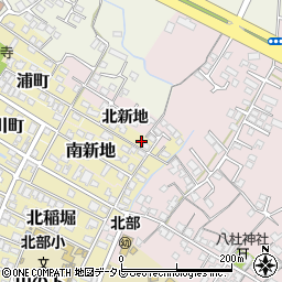 大分県中津市195周辺の地図