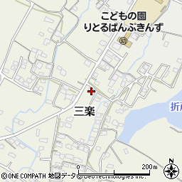 福岡県豊前市三楽79-1周辺の地図