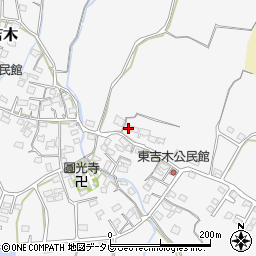 福岡県豊前市吉木710周辺の地図