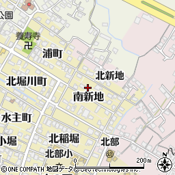 大分県中津市261周辺の地図