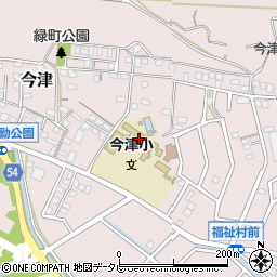 今津小放課後児童クラブ周辺の地図