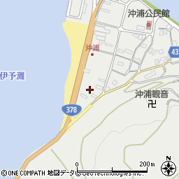 愛媛県大洲市長浜町沖浦2090周辺の地図