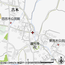 福岡県豊前市吉木672-2周辺の地図