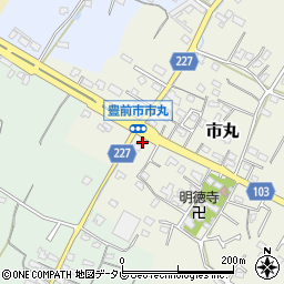 福岡県豊前市市丸253周辺の地図