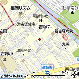 レクセル吉塚周辺の地図