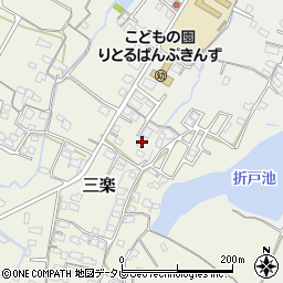 福岡県豊前市三楽160周辺の地図