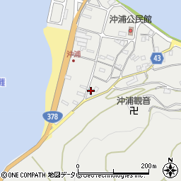 愛媛県大洲市長浜町沖浦2098-2周辺の地図