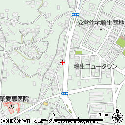 福岡県嘉麻市鴨生79-3周辺の地図