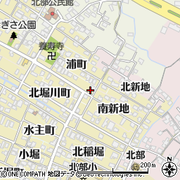 大分県中津市218周辺の地図
