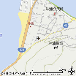 愛媛県大洲市長浜町沖浦2098-3周辺の地図