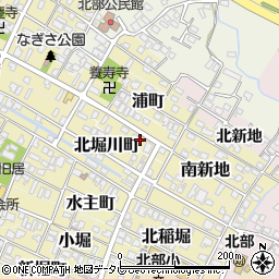 大分県中津市250周辺の地図