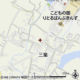 福岡県豊前市三楽80周辺の地図