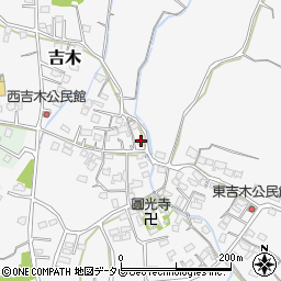 福岡県豊前市吉木650周辺の地図