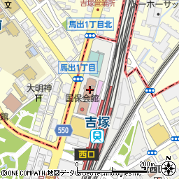福岡県青少年育成県民会議周辺の地図
