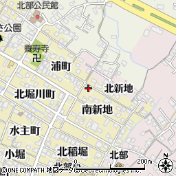 大分県中津市215周辺の地図