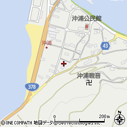 愛媛県大洲市長浜町沖浦2096-2周辺の地図