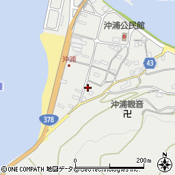 愛媛県大洲市長浜町沖浦2098-4周辺の地図