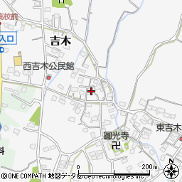 福岡県豊前市吉木647周辺の地図
