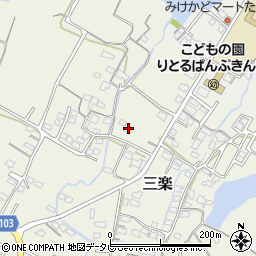 福岡県豊前市三楽84-1周辺の地図