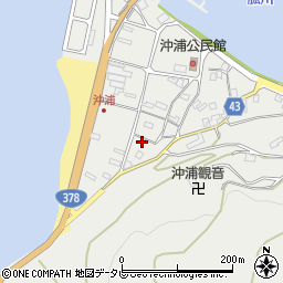 愛媛県大洲市長浜町沖浦2096周辺の地図