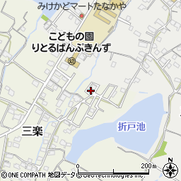 福岡県豊前市三楽177周辺の地図
