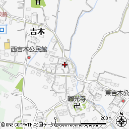 福岡県豊前市吉木648周辺の地図