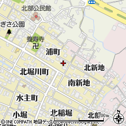浦町コーポ周辺の地図