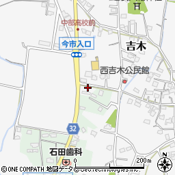 福岡県豊前市吉木1157周辺の地図