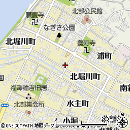 大分県中津市318周辺の地図