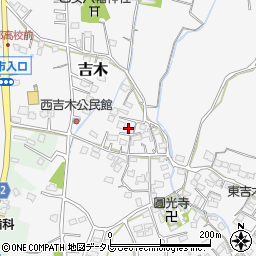福岡県豊前市吉木645周辺の地図